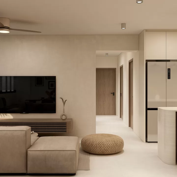 01. Living room - 970B Tampines Street 96